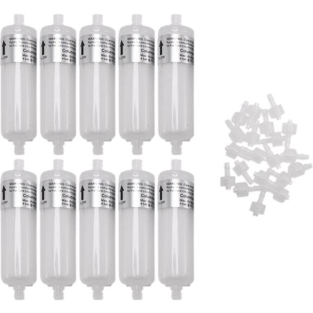 10PCS Capsule Ink Filter 80mm Long for Solvent Printer Myjet Crystaljet Gongzheng Jhf Vista Xaar Printhead