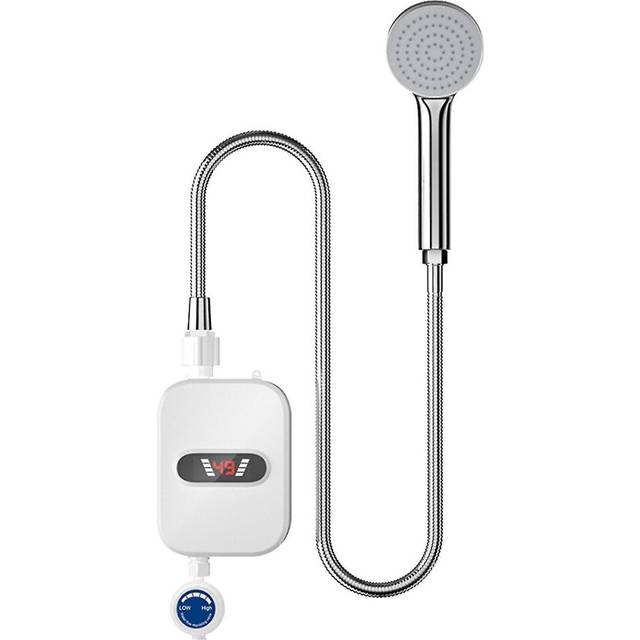 3500w Small Electric Instant Water Heater Shower Head Set