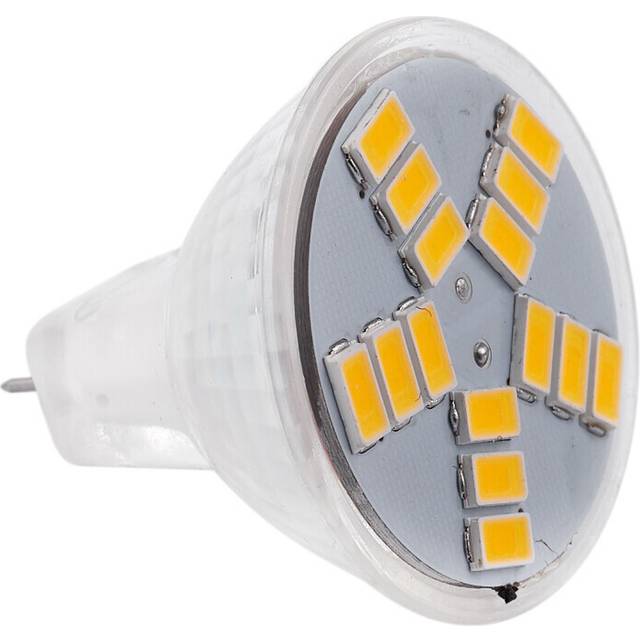 7W MR11 GU4 600LM LED bulb 15 5630SMD warm white light