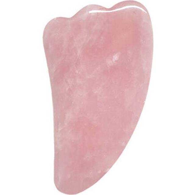 (a-type 4) Rose Quartz Jade Eye Mask Face Massage Roller Guasha Board Scraper Set Natural Stone Cold Therapy Eye Mask Facial Massage Tools