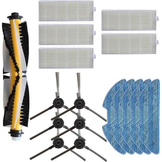 For RV-R500 Vacuum Motor Fan Replacement Kit Cleaner Robot Side Brushes Hepa Filters Accessories Pa