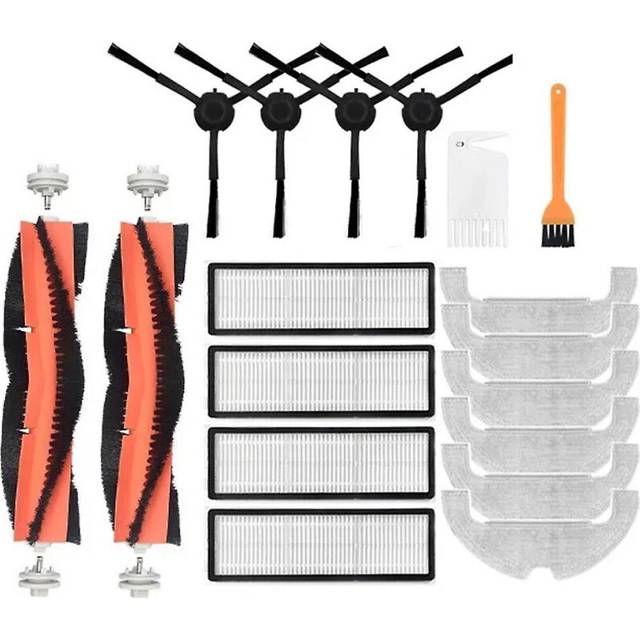 Detachable Main Brush Hepa Filter Side Brush Mop Pads For Mi Stytj05zhm Robot Vacuum-mop 2 Ultra Cl