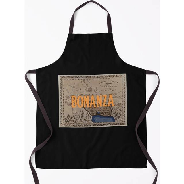 poster logo bonanza Grill Aprons for Kitchen BBQ Chef