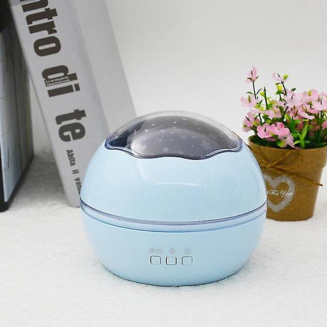Th Starry Night Light,rotating Light Projector Led Bulbs More Modes For Children Kids In Bedroom (color : Blue)s)