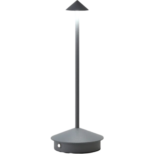 Hod Health And Home Hotel Lightning Lamp Silver Type C Rechargeable Table For Garden Lighting Lamps