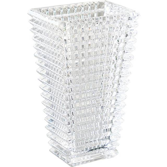 LLhappy Nordic Luxury Crystal Vase Flower Arrangement Container Desktop Decoration Rectangular Vases A