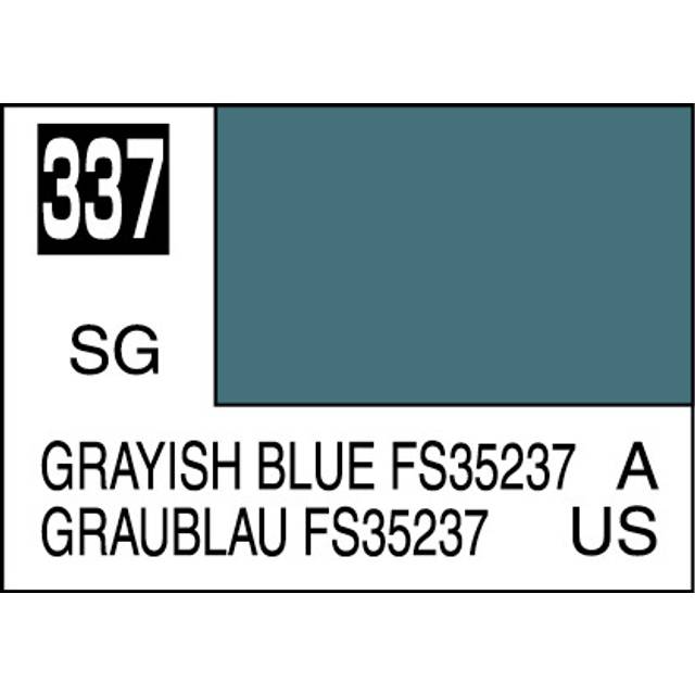 Mr. Hobby Mr. Colour - 337 - Grayish Blue FS35237 10ml Acrylic Model Paint