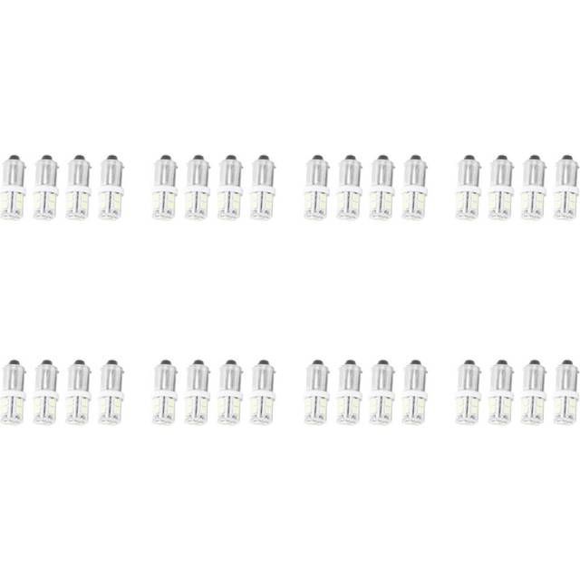32X T11 BA9S 233 BAYONET 10 SMD LED Car Wedge Interior Side Light Bulb White.