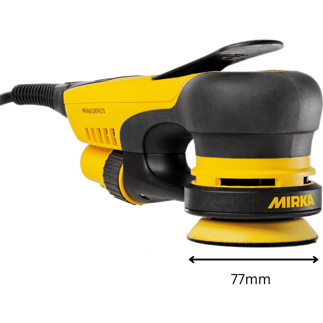 Mirka deros ii 325cv 77mm 220v-240v - 2.5 orbit - up to 3 year warranty