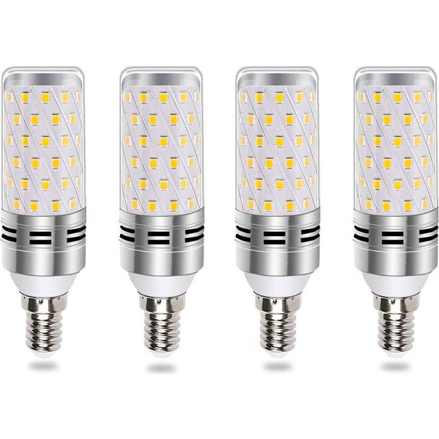 E14 LED Bulb 16W Cool White 6000K, E14 Halogen Equivalent 100W 120W, 1600LM, 360Â¡Ã£ Light, AC 175-265V, E14 LED Candle Bulb