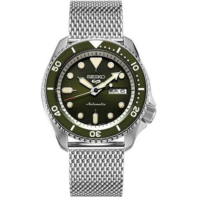 SEIKO 5 Series 100 waterproof / Sports Mechanical Green SRPD75K1 - F
