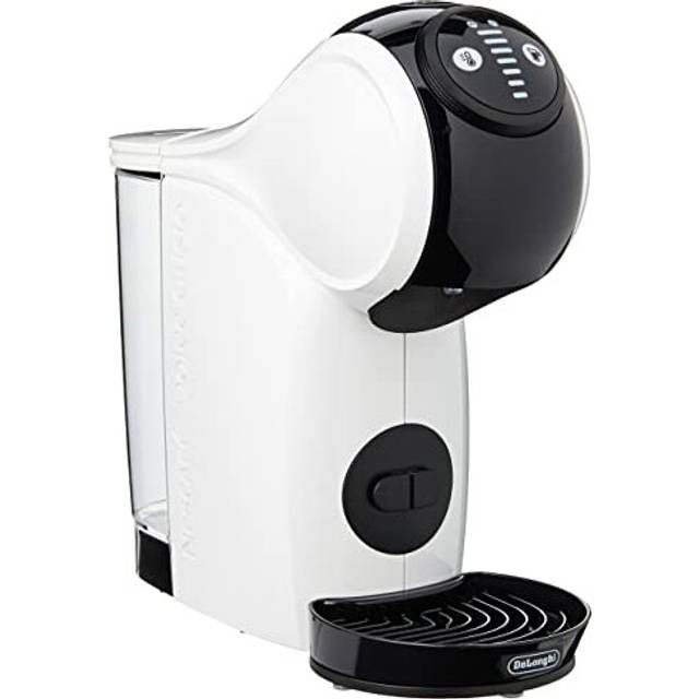 De'Longhi Dolce Gusto EDG225.W Genio S Pod Coffee Machine, compact design, adjustable drink size, 0,8L removable water tank, White