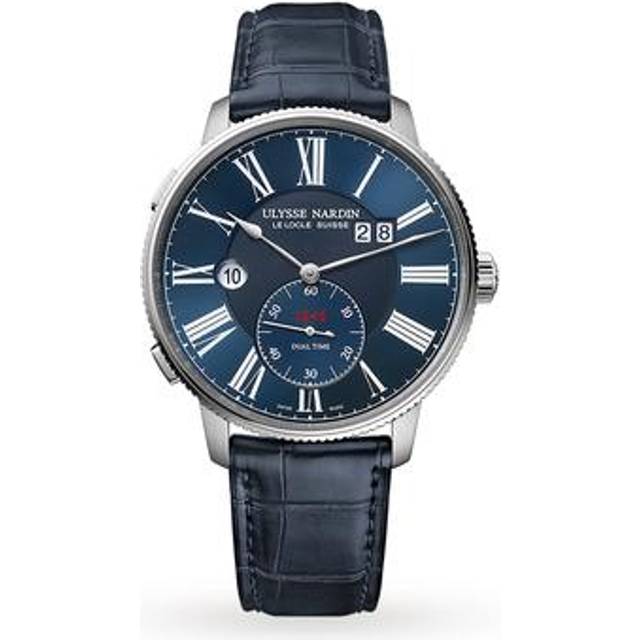 Marine Torpilleur Dual Time 44mm Stainless Steel Case And Bezel