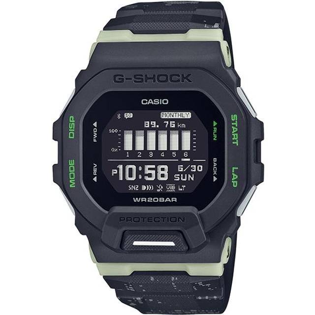 CASIO Men's G-SHOCK GBD-200LM-1JF [G-SHOCK Sports Line (G-SQUAD)] Square Watch Resin Digital