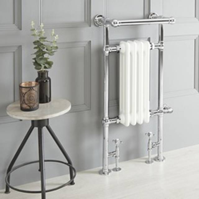Milano Langley - Traditional Chrome Reversible Sliding Door Shower Enclosure with White Tray and Fast Flow Waste - 1000mm x 900mm