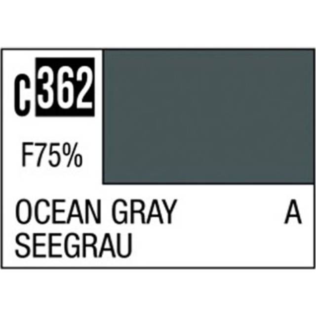 Mr. Hobby Mr. Colour - 362 - Ocean Grey 10ml Acrylic Model Paint
