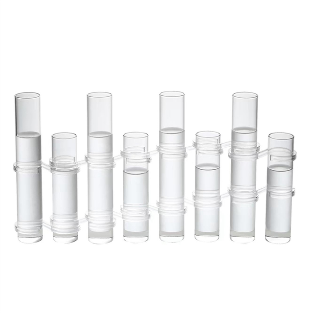 WuLinshop Hinged Flower Vase Clear Cylinder Glass Test Tube Propagation Station