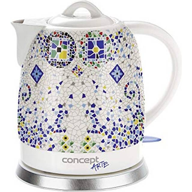 CONCEPT HAUSGERÄTE NULL rk0020 Vattenkokare, Flerfärgad, 1.5 l