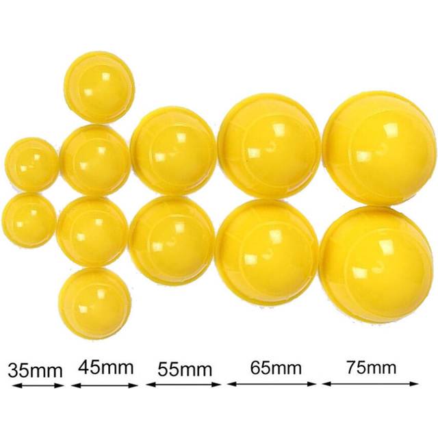 (a-12pcs Yellow) 12pcs Vacuum Cans Suction Cups Massage Anti Cellulite Vacuum Cupping Set Facial Body Chinese Therapy Massages Health Care