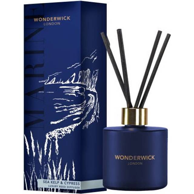 The Country Candle Co. Wonderwick Marine Reed Diffuser - Sea Kelp & Cypress