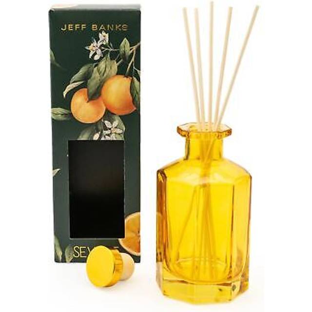 Jeff Banks 200ml Reed Diffuser Seville | Orange Blossom Home Fragrance Room Diffuser | Scented Oil Diffuser Diffusers For Home - Aroma Gift
