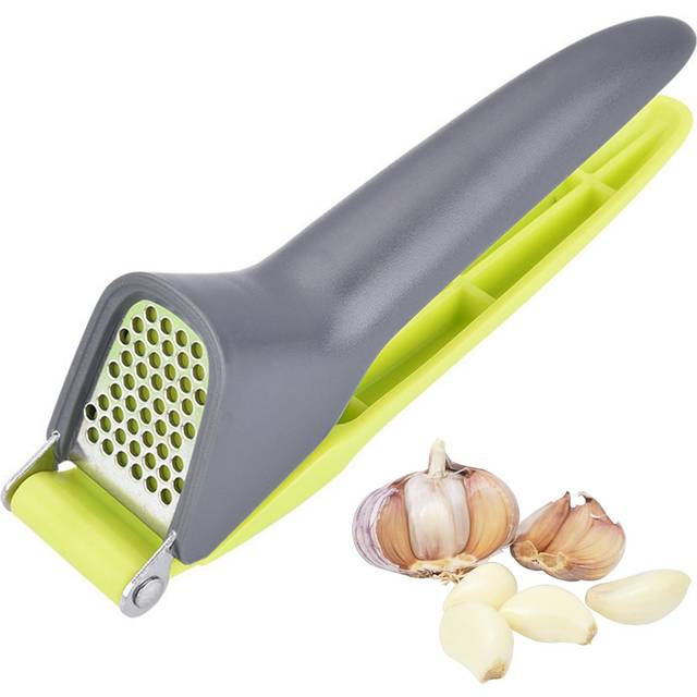 : Garlic Press Ginger Press Professional Garlic Crusher Stainless Steel Garlic Mincer for Nuts &