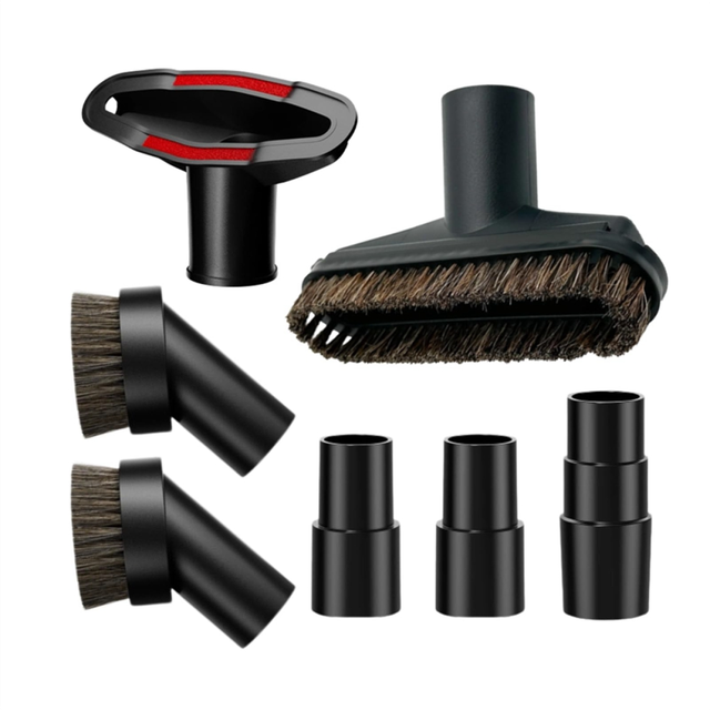 Vacuum Brush, 1-3/8 Inch to 1-1/4 1-1/2 Hose Adapters