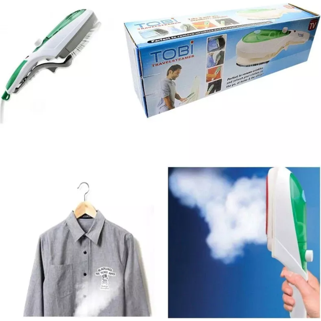 Tobi small hand held clothes garment steamer upright iron portable travel best