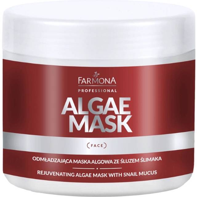 Ansiktsmask med snigelslem, betain och aloe vera