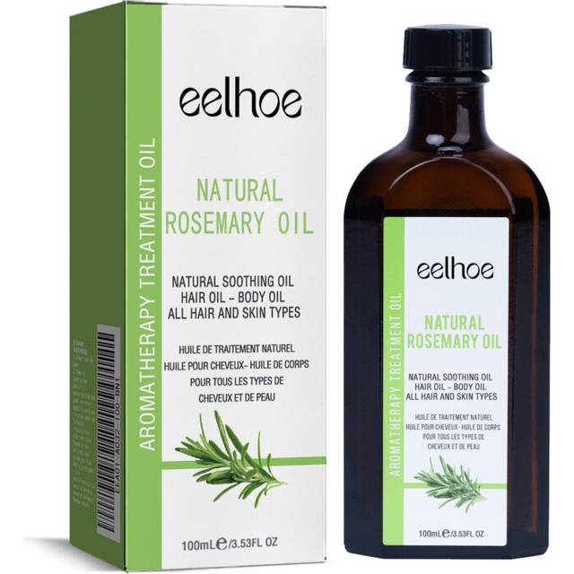 (100ml) EELHOE Rosemary Hair Care Essential Oil Anti frizz, Long lasting Softness, Fragrance Retention, Repair, Blanching, Dyeing, Hair Care Essential