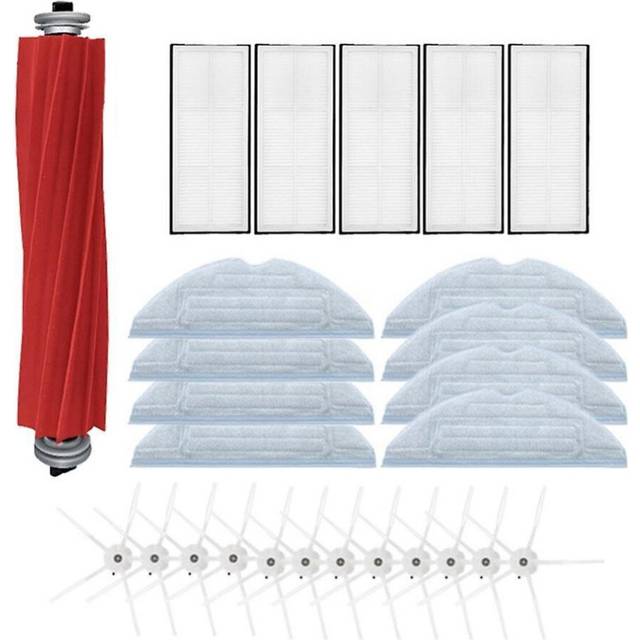 For Mi Roborock S7 Mop Cloth Hepa Filter Side Brush Detachable 10