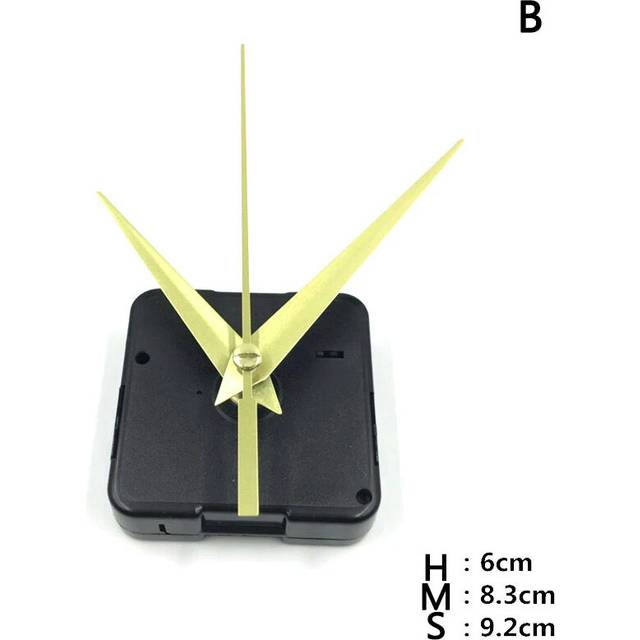 (Color: B) DIY Quartz Hanging  Wall Clock+Free Gift