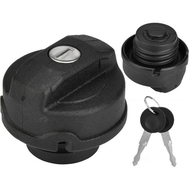 Fuel Petrol Locking Tank Filler Cap W/ 2 Keys Lockable For Beetle 1947-2003