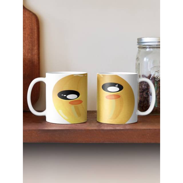 (Cute Sweet Yellow Kawaii Bell Pepper-5530) Coffee Mugs 11oz Russia Club Ceramic Mug Cute Novelty Christmas Gifts