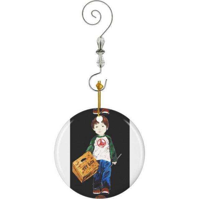 (Ian Connor Sicko Born From Pains Gift For Fans, For Men And Women-7515) Christmas Ornaments Ceramic Charm with Hook Crystal Handmade Xmas Tree Decora