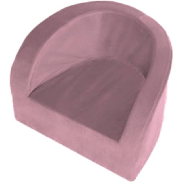 Toddler Velvet Armchair - Lilac