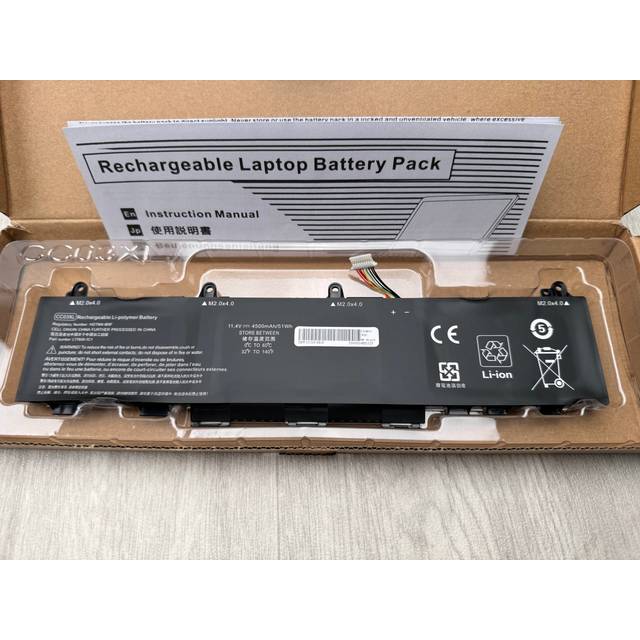 NY! Batteri för HP Elitebook 830 835 840 845 G7 G8 FireFly 14 G7 G8 CC03XL 53Wh 11.4V 4500mAh