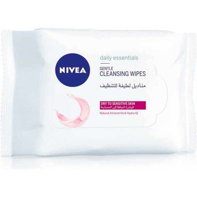 Nivea Gentle Dry to Sensitive Skin Cleansing Wipes 25's