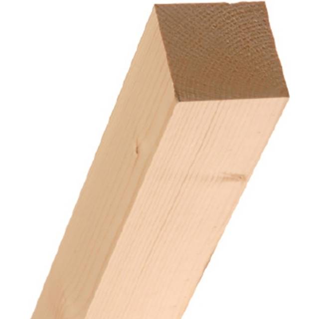 50MM X 50MM Redwood Planed Square Edge 5Th Finished Size 44MM X 44MM - Brown