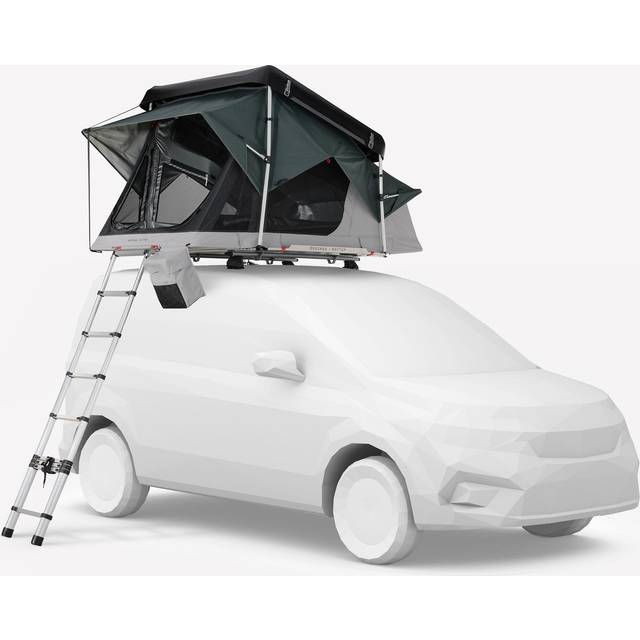 Quechua X Naïtup Fresh & Black Two-person Hardtop Roof Tent