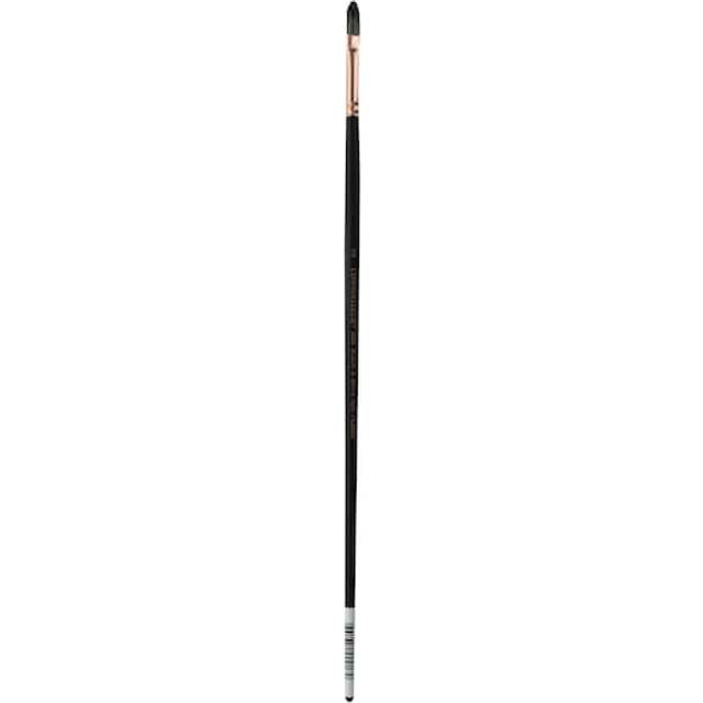 Connoisseur Brush B/W Hog Bristle LH Filbert l#2