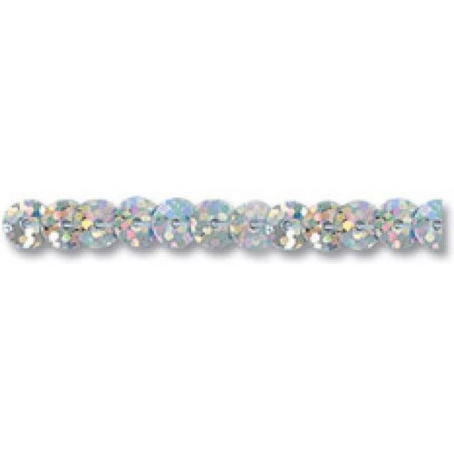 Trimits Flat Strung Sequins Trim Silver Hologram