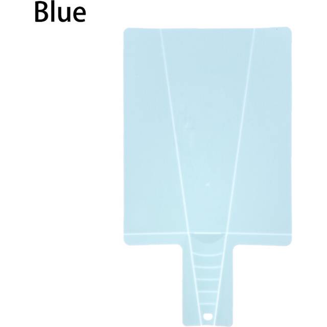 (Blue) 38*21.3 cm Foldable Chopping Blocks Food Grade Plastic Vegetable Meat Cutting Board Multi-function Home Kitchen Tools Accessory