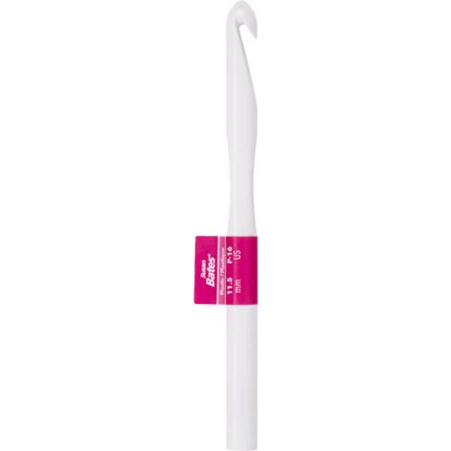 Susan Bates Luxite Plastic Crochet Hook-Size P16/11.5mm B2406P