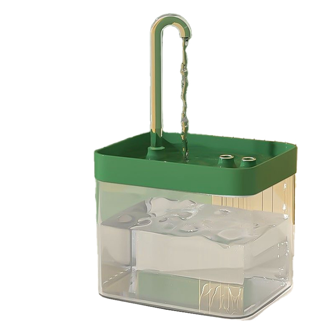Water Fountain Auto Filter USB Electric Mute Cats Drinker Bowl,B