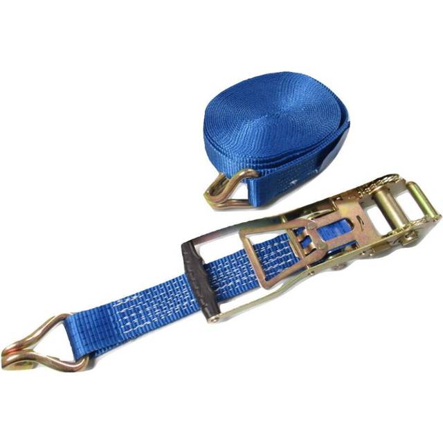 Ergo Ratchet Tie Down Strap 50MM 5T 6M X1 (Reverse Pull Down Lashing Belt with Claw Hook 5000KG)