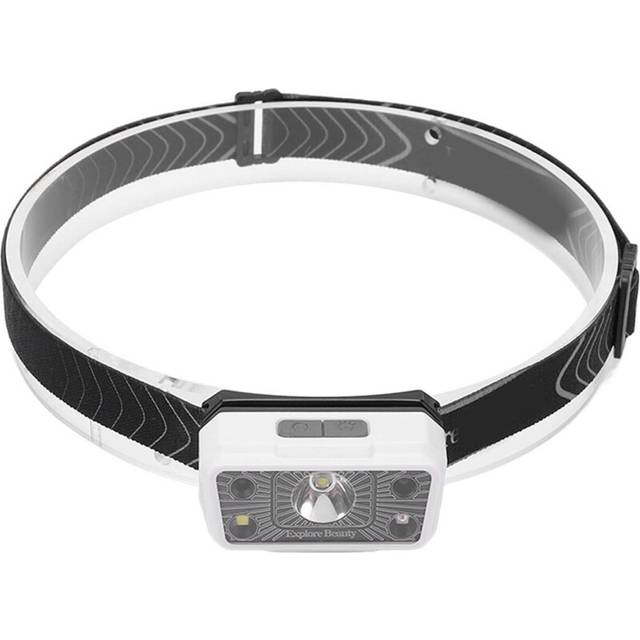 Chronus Motion Sensing, Dual Light Source Rechargeable Lamp with Adjustable Angle for Camping, Hiking, and More