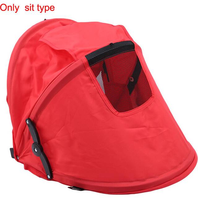 (red A) Baby Stroller Sunshield Shade Protection Hood Canopy Cover Prams Stroller Accessories Baby Stroller Sun Visor Carriage Sun