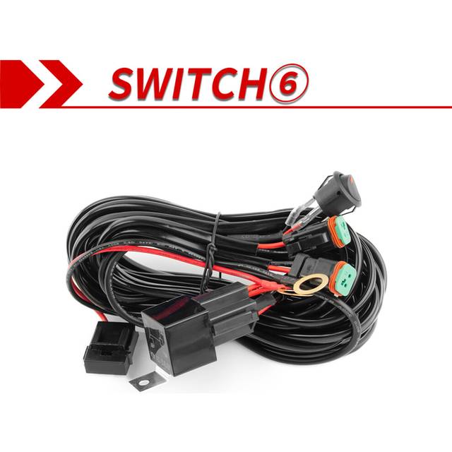 (3KD-16-1-2) CO LIGHT 3M 14AWG 16AWG 18AWG For Motorcycles LED Fog Light Lamp Wiring