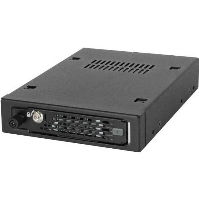 "ICY DOCK - ToughArmor EX 2.5"" SATA/SAS HDD & SSD Mobile Rack for External 3.5"" Drive Bay with Key Lock"
